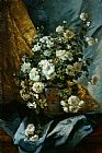 Eugene Henri Cauchois Still Life of Chrysanthemums painting
